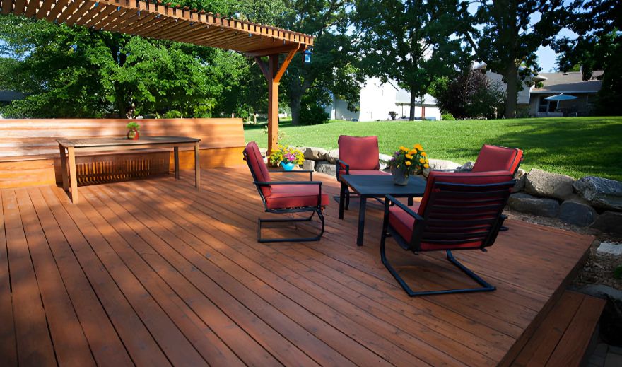 Outdoor general contracting projects, fencing, decks, patios, concrete and asphalt